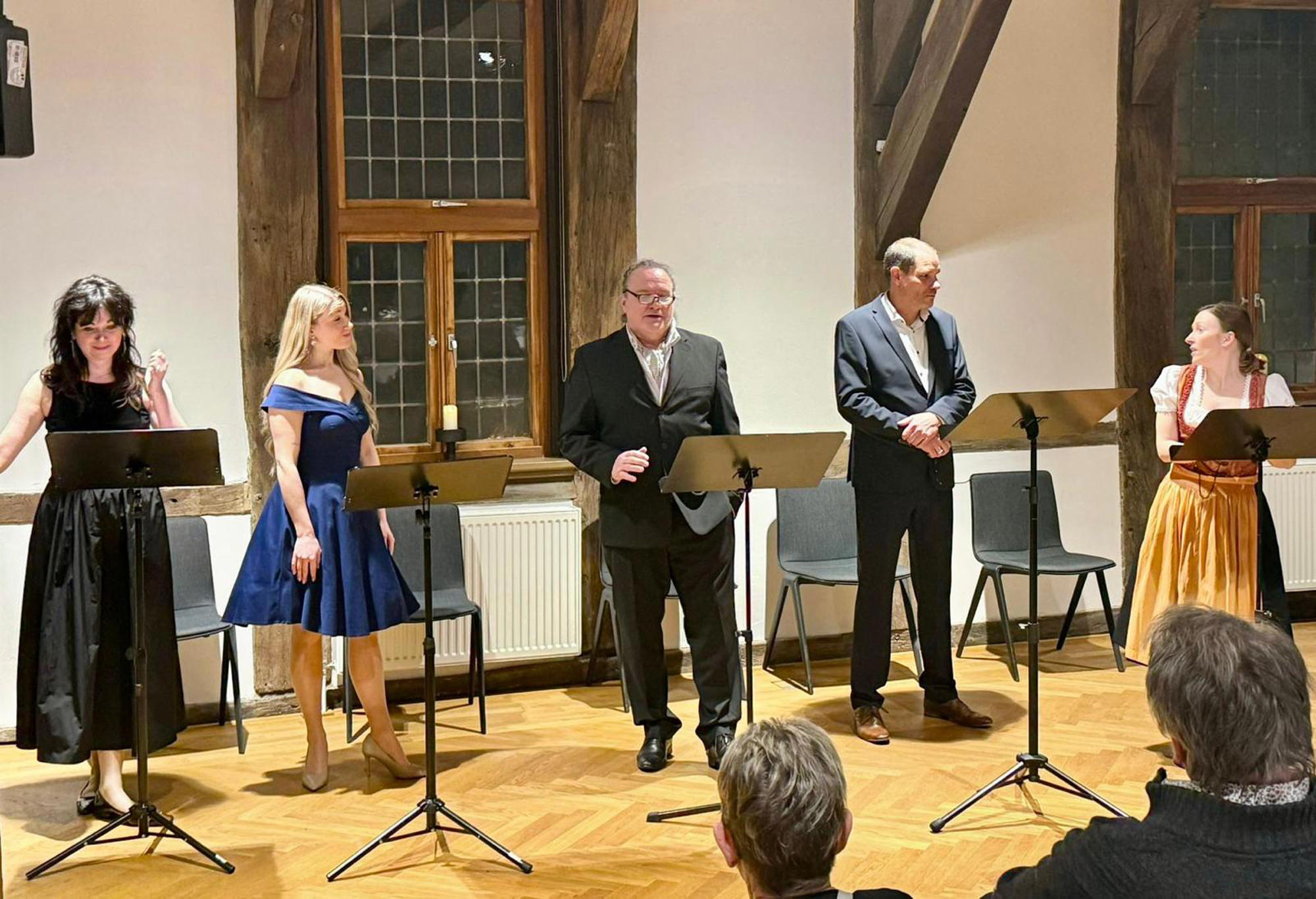 Singspiel Im weißen Rössl im Bleckeder Schloss Saal