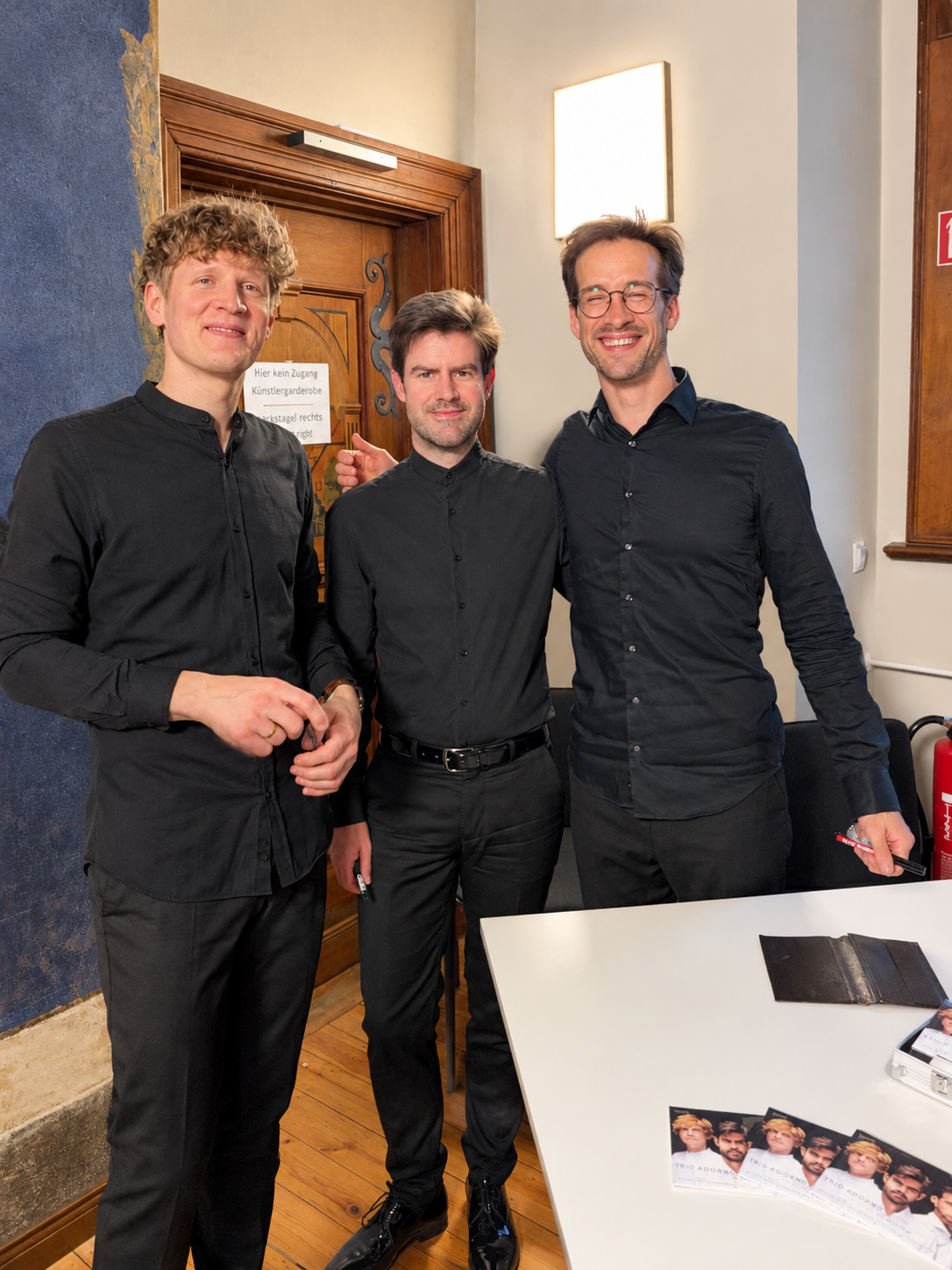 Klassik, die begeistert: Trio Adorno bringt das Schloss zum Klingen